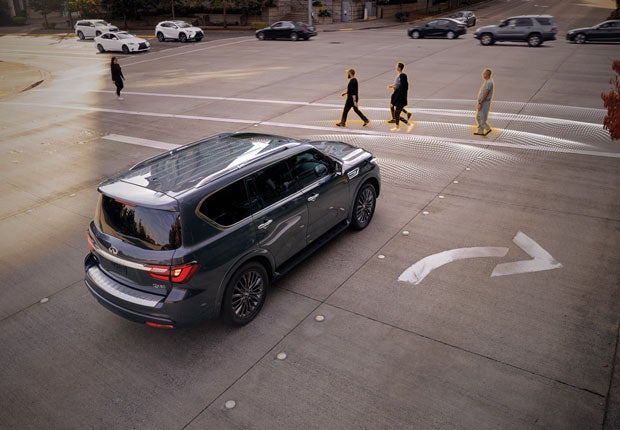 2024 INFINITI QX80 Key Features - PREDICTIVE FORWARD COLLISION WARNING | Kerry INFINITI of Northern Kentucky in Florence KY