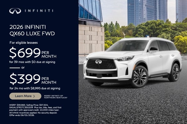 QX60 Offer