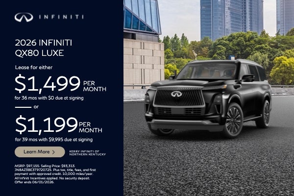 QX80 Offer