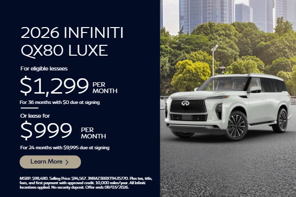 2026 QX80 Luxe
