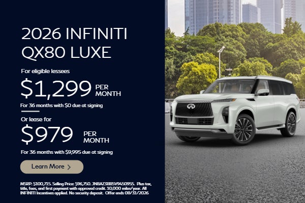 2026 QX80 Luxe