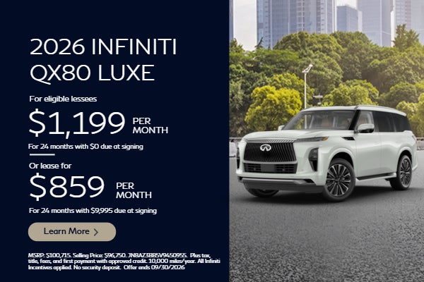 2026 QX80 Luxe