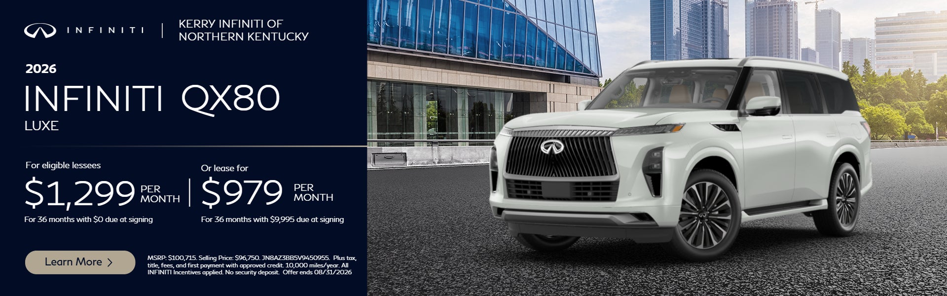 2026 QX80 Luxe