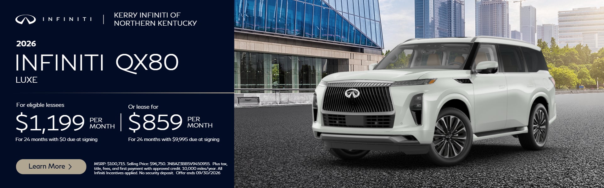 2026 QX80 Luxe
