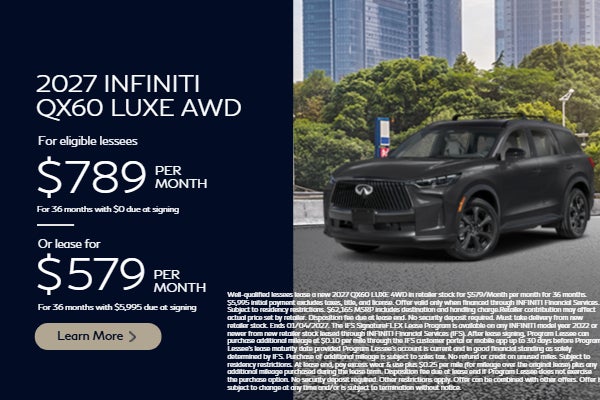 2027 QX60 Luxe AWD