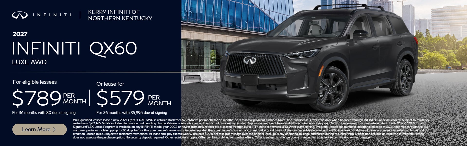 2027 QX60 Luxe FWD