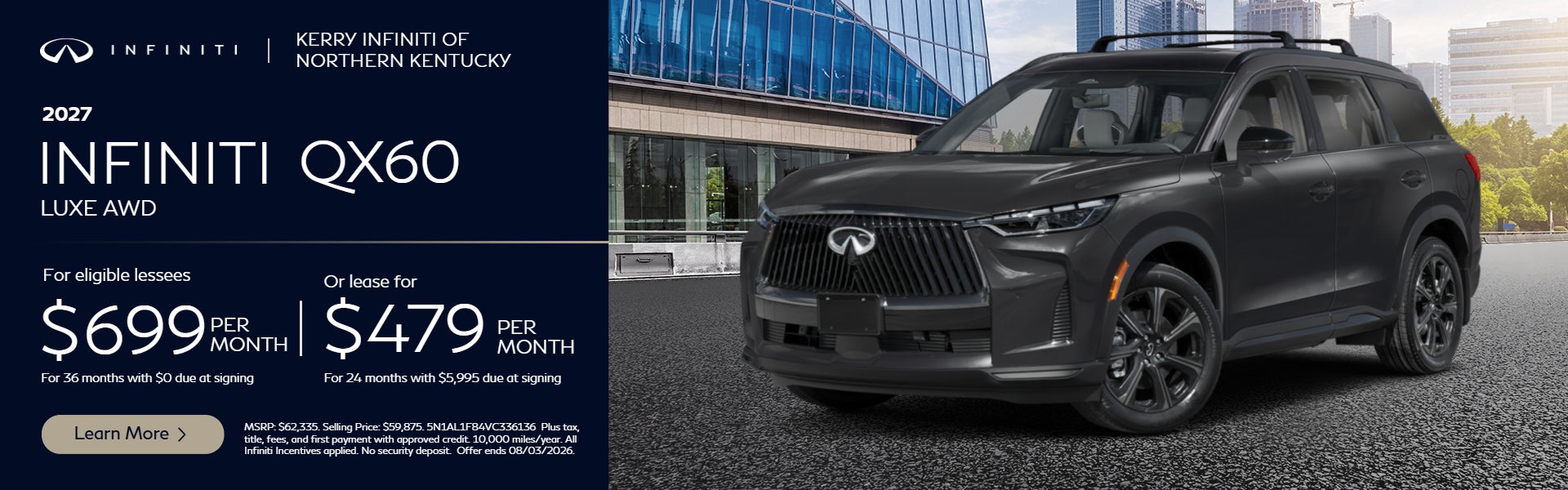 2026 QX60 Luxe FWD
