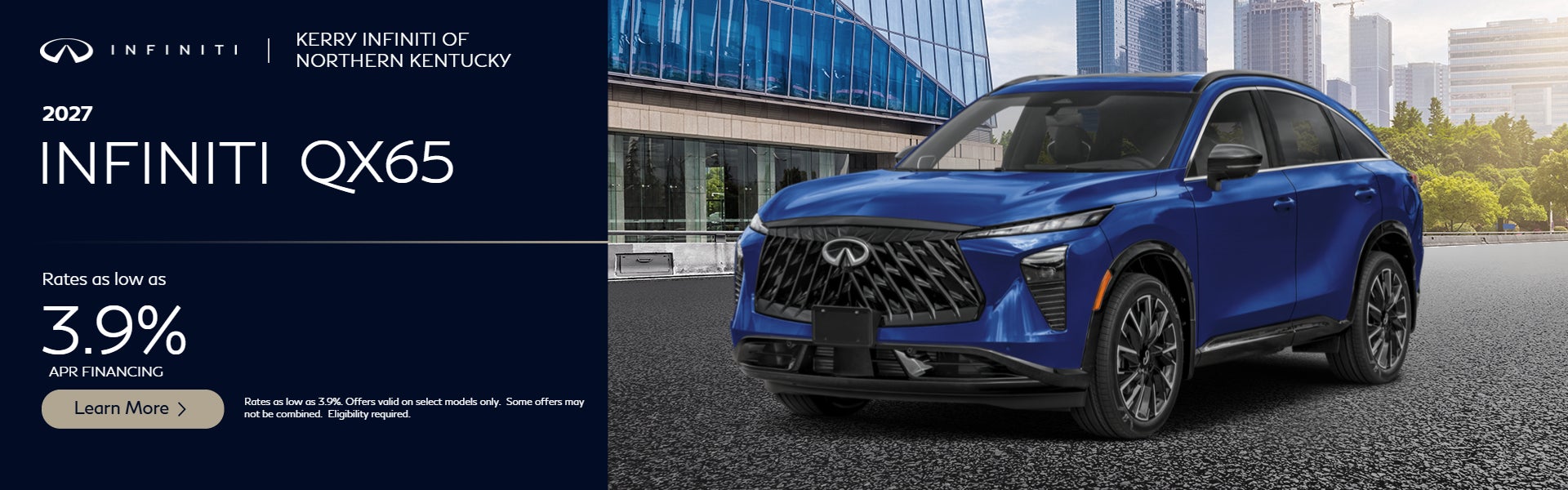 Come see the all-new QX65 