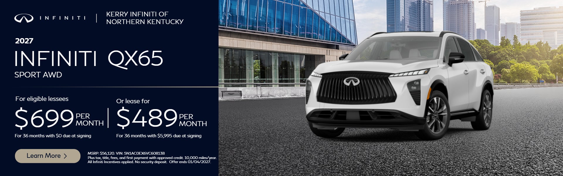 2027 QX65 Sport AWD