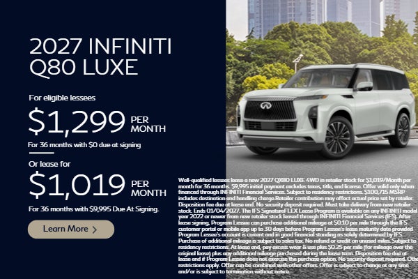 2027 QX80 Luxe