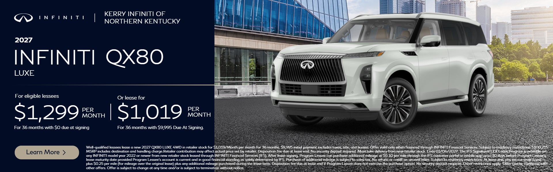 2027 QX80 Luxe